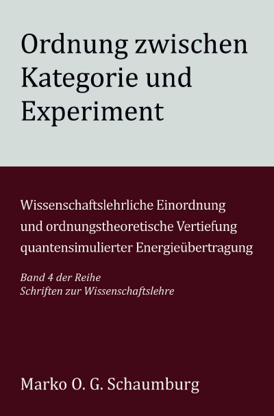 'Cover von Ordnung zwischen Kategorie und Experiment'-Cover
