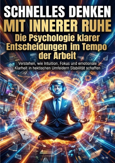 'Cover von Schnelles Denken mit innerer Ruhe: Die Psychologie klarer Entscheidungen im Tempo der Arbeit'-Cover