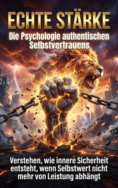 'Cover von Echte Stärke: Die Psychologie authentischen Selbstvertrauens'-Cover