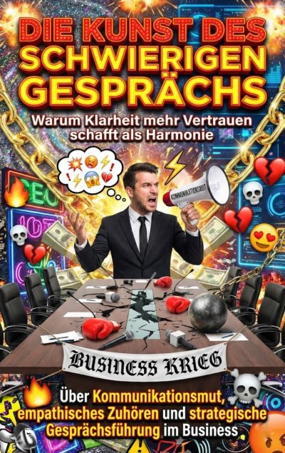 'Cover von Die Kunst des schwierigen Gesprächs: Warum Klarheit mehr Vertrauen schafft als Harmonie'-Cover