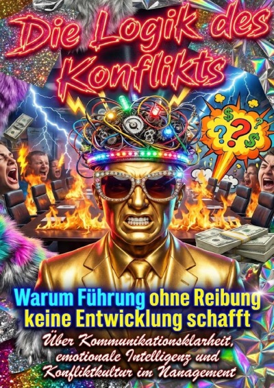 'Cover von Die Logik des Konflikts: Warum Führung ohne Reibung keine Entwicklung schafft'-Cover