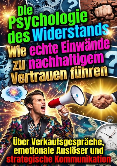 'Cover von Die Psychologie des Widerstands: Wie echte Einwände zu nachhaltigem Vertrauen führen'-Cover