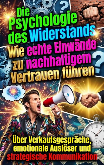 'Cover von Die Psychologie des Widerstands: Wie echte Einwände zu nachhaltigem Vertrauen führen'-Cover