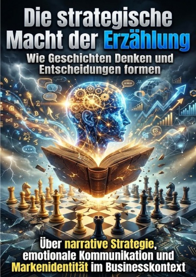 'Cover von Die strategische Macht der Erzählung: Wie Geschichten Denken und Entscheidungen formen'-Cover
