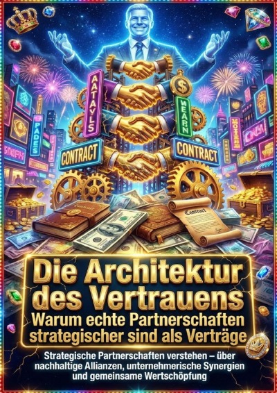 'Cover von Die Architektur des Vertrauens: Warum echte Partnerschaften strategischer sind als Verträge'-Cover
