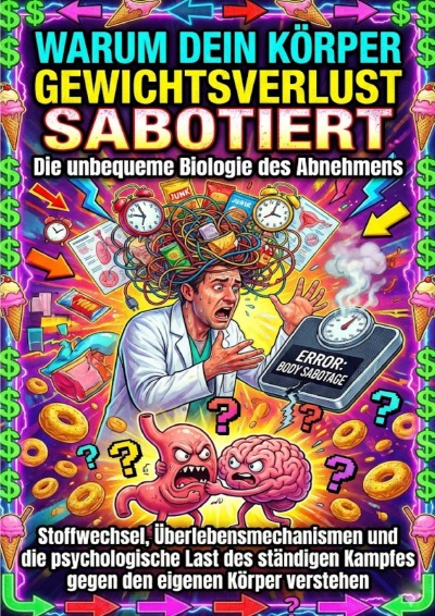'Cover von Warum dein Körper Gewichtsverlust sabotiert: Die unbequeme Biologie des Abnehmens'-Cover