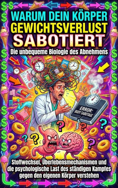 'Cover von Warum dein Körper Gewichtsverlust sabotiert: Die unbequeme Biologie des Abnehmens'-Cover