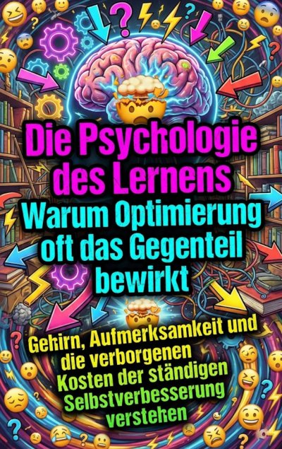 'Cover von Die Psychologie des Lernens: Warum Optimierung oft das Gegenteil bewirkt'-Cover