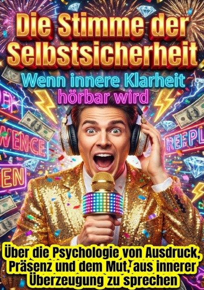 'Cover von Die Stimme der Selbstsicherheit: Wenn innere Klarheit hörbar wird'-Cover