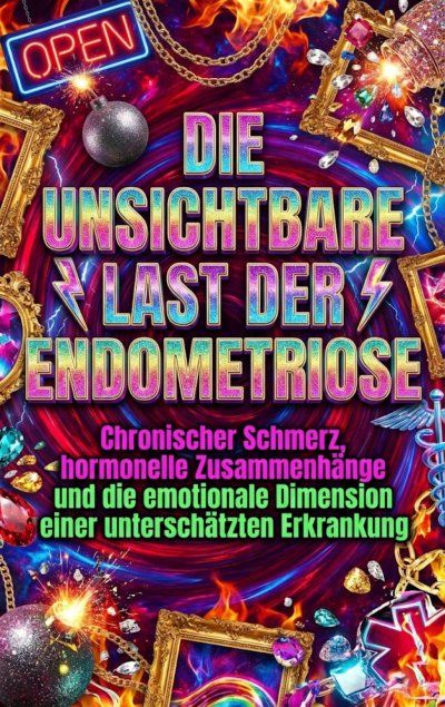 'Cover von Die unsichtbare Last der Endometriose'-Cover