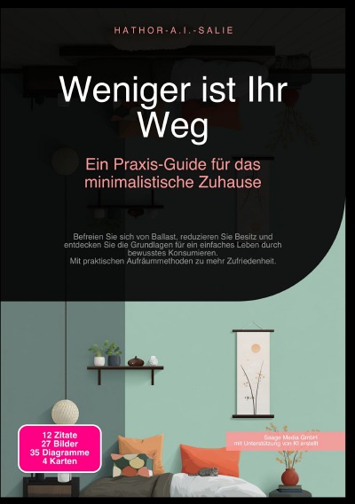 'Cover von Weniger ist Ihr Weg: Ein Praxisguide für das minimalistische Zuhause'-Cover