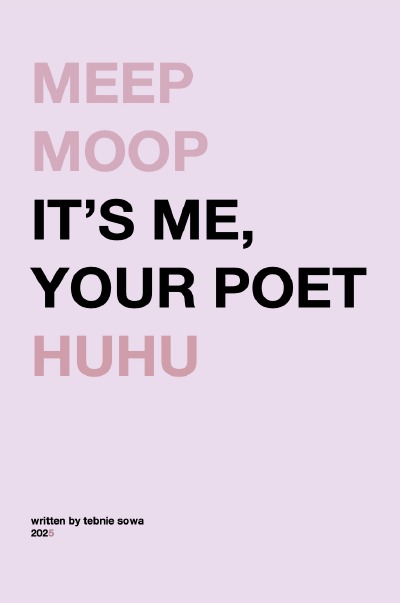'Cover von Meep moop it’s me, your poet huhu'-Cover