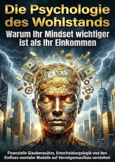 'Cover von Die Psychologie des Wohlstands: Warum Ihr Mindset wichtiger ist als Ihr Einkommen'-Cover