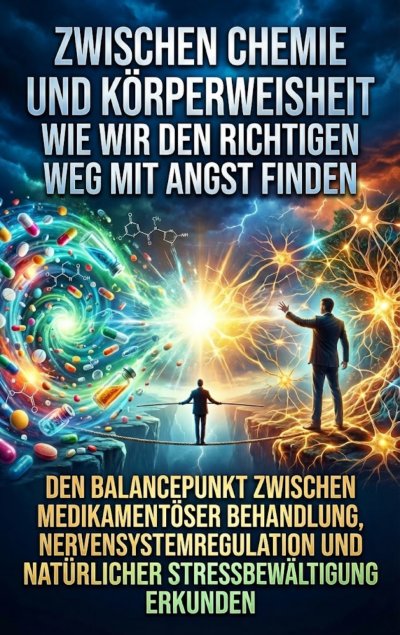 'Cover von Zwischen Chemie und Körperweisheit: Wie wir den richtigen Weg mit Angst finden'-Cover