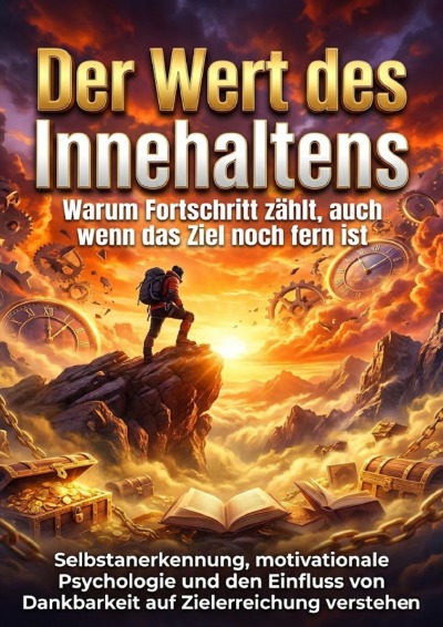 'Cover von Der Wert des Innehaltens: Warum Fortschritt zählt, auch wenn das Ziel noch fern ist'-Cover