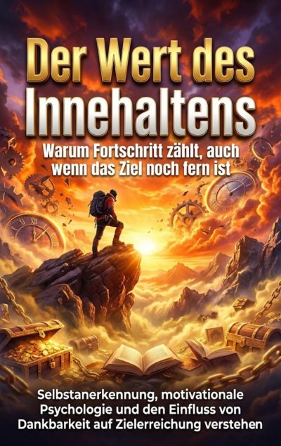 'Cover von Der Wert des Innehaltens: Warum Fortschritt zählt, auch wenn das Ziel noch fern ist'-Cover