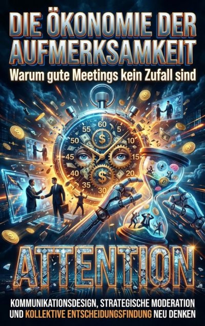 'Cover von Die Ökonomie der Aufmerksamkeit: Warum gute Meetings kein Zufall sind'-Cover
