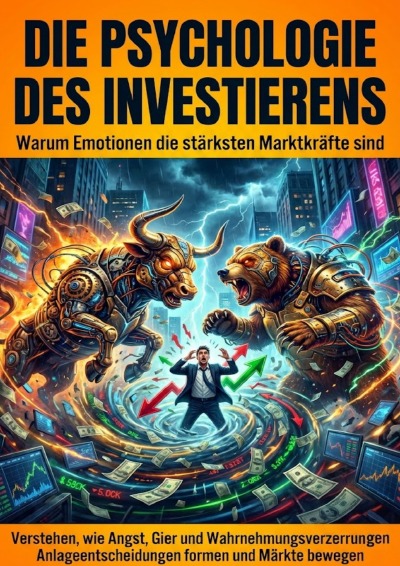 'Cover von Die Psychologie des Investierens: Warum Emotionen die stärksten Marktkräfte sind'-Cover