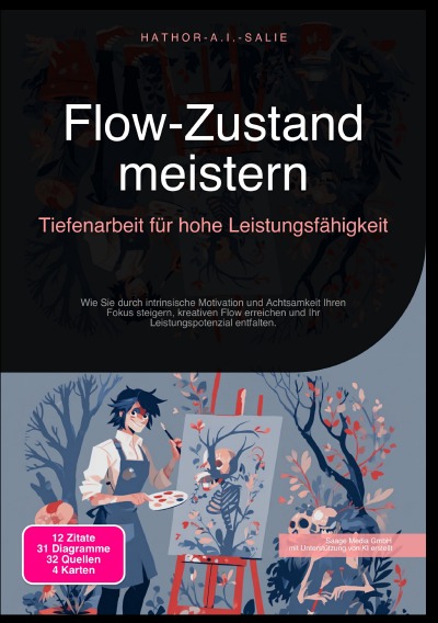 'Cover von Flow-Zustand meistern: Tiefenarbeit für hohe Leistungsfähigkeit'-Cover