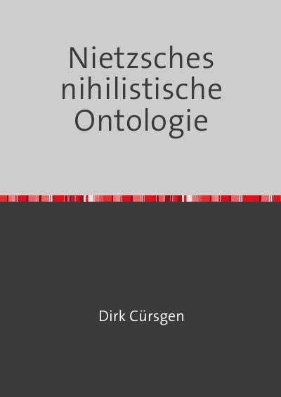 'Cover von Nietzsches nihilistische Ontologie'-Cover