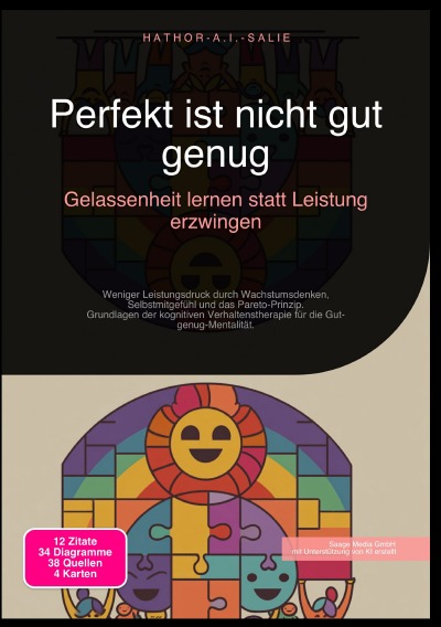 'Cover von Perfekt ist nicht gut genug: Gelassenheit lernen statt Leistung erzwingen'-Cover