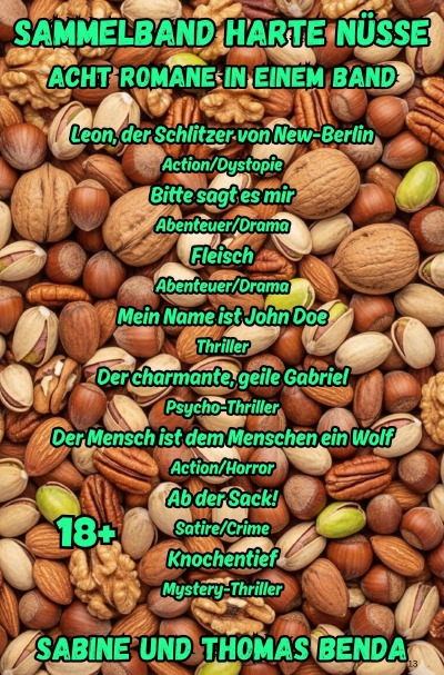 'Cover von Sammelband Harte Nüsse – Acht Romane in einem Band'-Cover