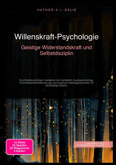 'Cover von Willenskraft-Psychologie: Geistige Widerstandskraft und Selbstdisziplin'-Cover