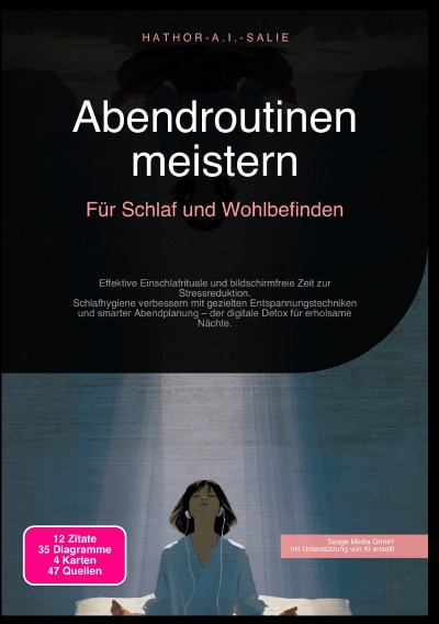 'Cover von Abendroutinen meistern: Für Schlaf und Wohlbefinden'-Cover