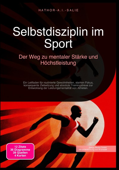 'Cover von Selbstdisziplin im Sport: Der Weg zu mentaler Stärke und Höchstleistung'-Cover