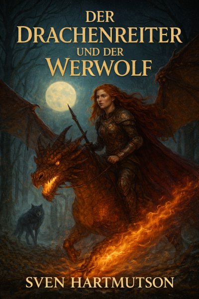 'Cover von Der Drachenreiter und der Werwolf'-Cover