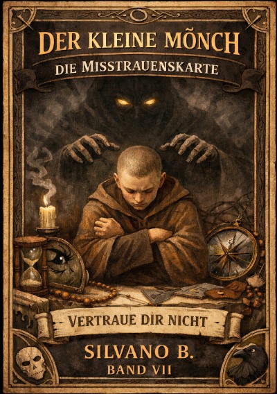 'Cover von Der kleine Mönch – Die Misstrauenskarte'-Cover