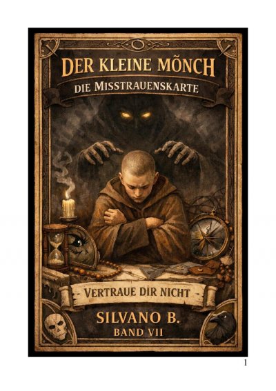 'Cover von Der kleine Mönch – Die Misstrauenskarte'-Cover