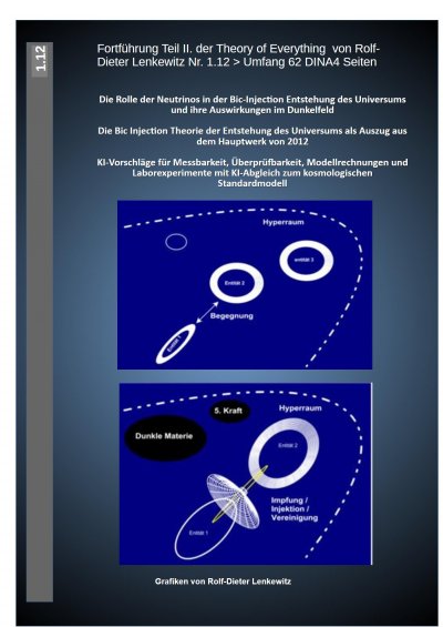 'Cover von Neutrinos und die Bic Injection Universal-Theorie'-Cover