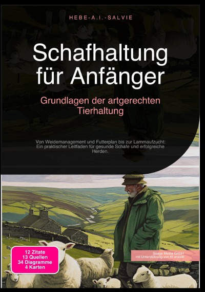 'Cover von Schafhaltung für Anfänger: Grundlagen der artgerechten Tierhaltung'-Cover