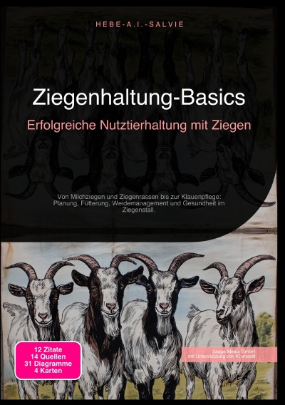 'Cover von Ziegenhaltung-Basics: Erfolgreiche Nutztierhaltung mit Ziegen'-Cover