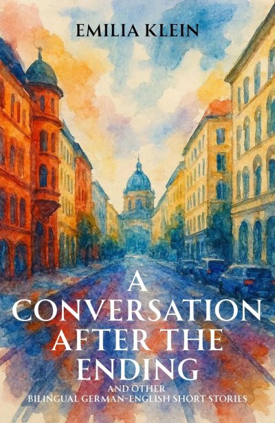 'Cover von A Conversation After the Ending And Other Bilingual German-English Short Stories'-Cover