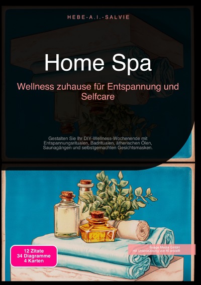 'Cover von Home Spa: Wellness zuhause für Entspannung und Selfcare'-Cover