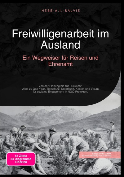 'Cover von Freiwilligenarbeit im Ausland: Ein Wegweiser für Reisen und Ehrenamt'-Cover
