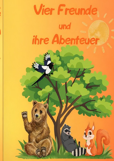 'Cover von Vier Freunde und ihre Abenteuer Teil 1'-Cover