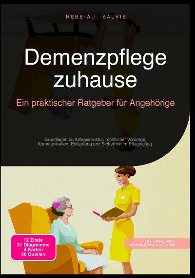 'Cover von Demenzpflege zuhause: Ein praktischer Ratgeber für Angehörige'-Cover