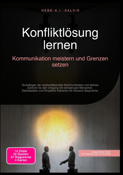 'Cover von Konfliktlösung lernen: Kommunikation meistern und Grenzen setzen'-Cover
