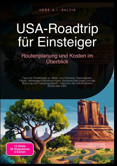 'Cover von USA-Roadtrip für Einsteiger: Routenplanung und Kosten im Überblick'-Cover