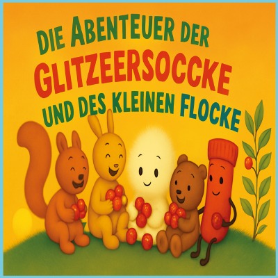 'Cover von Die Abenteuer der Glitzer-Socke und des kleinen Flocke'-Cover