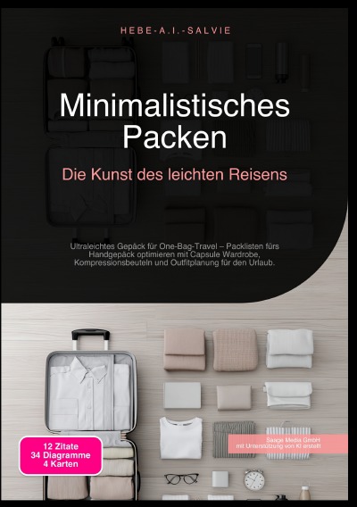 'Cover von Minimalistisches Packen: Die Kunst des leichten Reisens'-Cover
