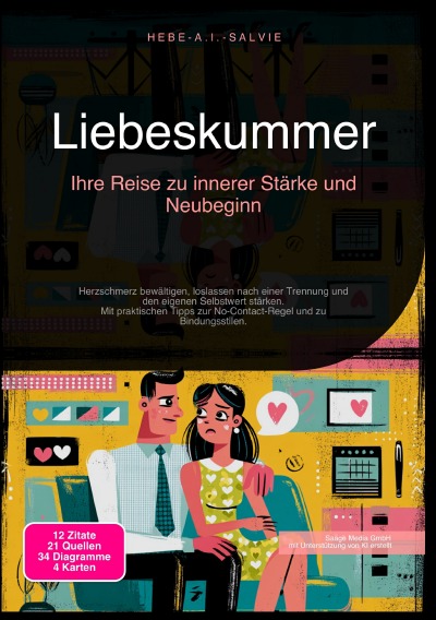 'Cover von Liebeskummer: Ihre Reise zu innerer Stärke und Neubeginn'-Cover
