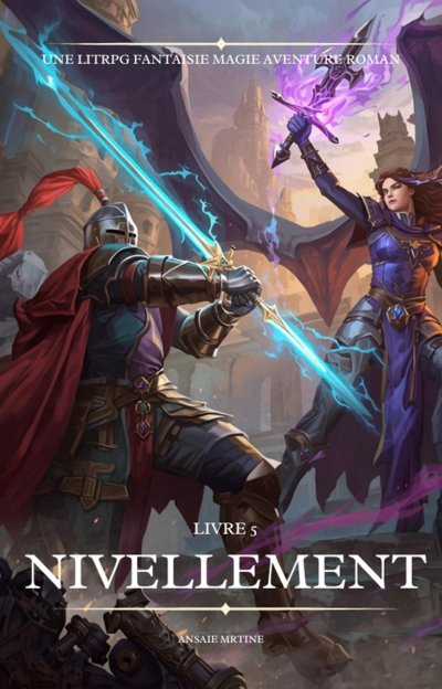'Cover von Nivellement:Une LitRPG Fantaisie Magie Aventure Roman(Livre 5)'-Cover