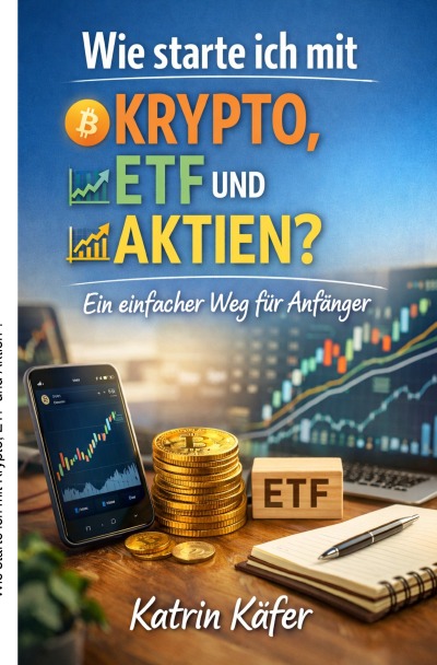 'Cover von Wie starte ich mit Krypto, ETF und Aktien ?'-Cover