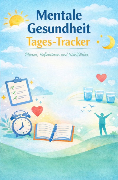 'Cover von Mentale Gesundheit Tages-Tracker'-Cover