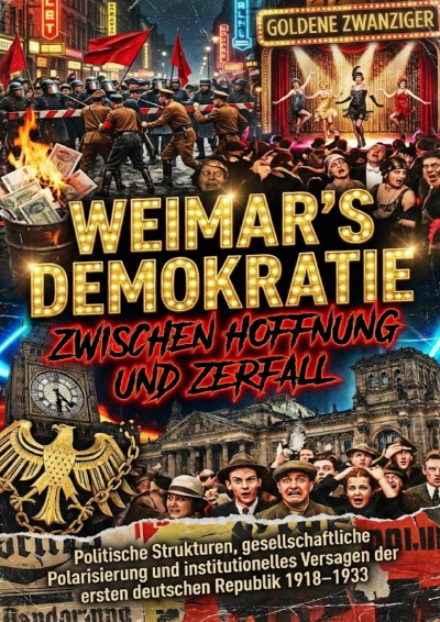 'Cover von Weimars Demokratie zwischen Hoffnung und Zerfall'-Cover