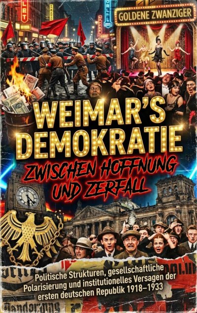 'Cover von Weimars Demokratie zwischen Hoffnung und Zerfall'-Cover